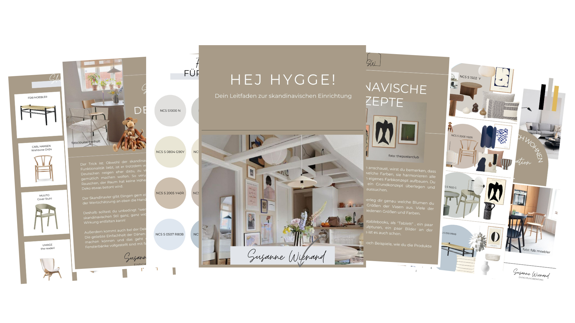 Hygge E-Book Mockup – skandinavische Einrichtung Styleguide
